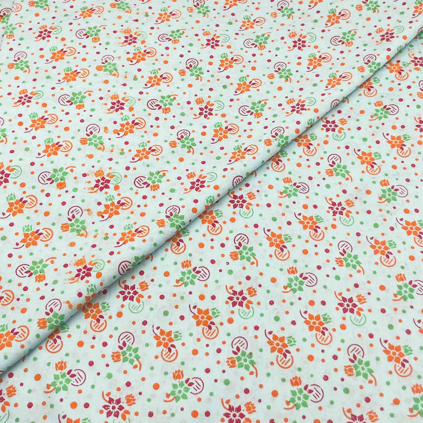 Cambric Cotton Block Print D25197