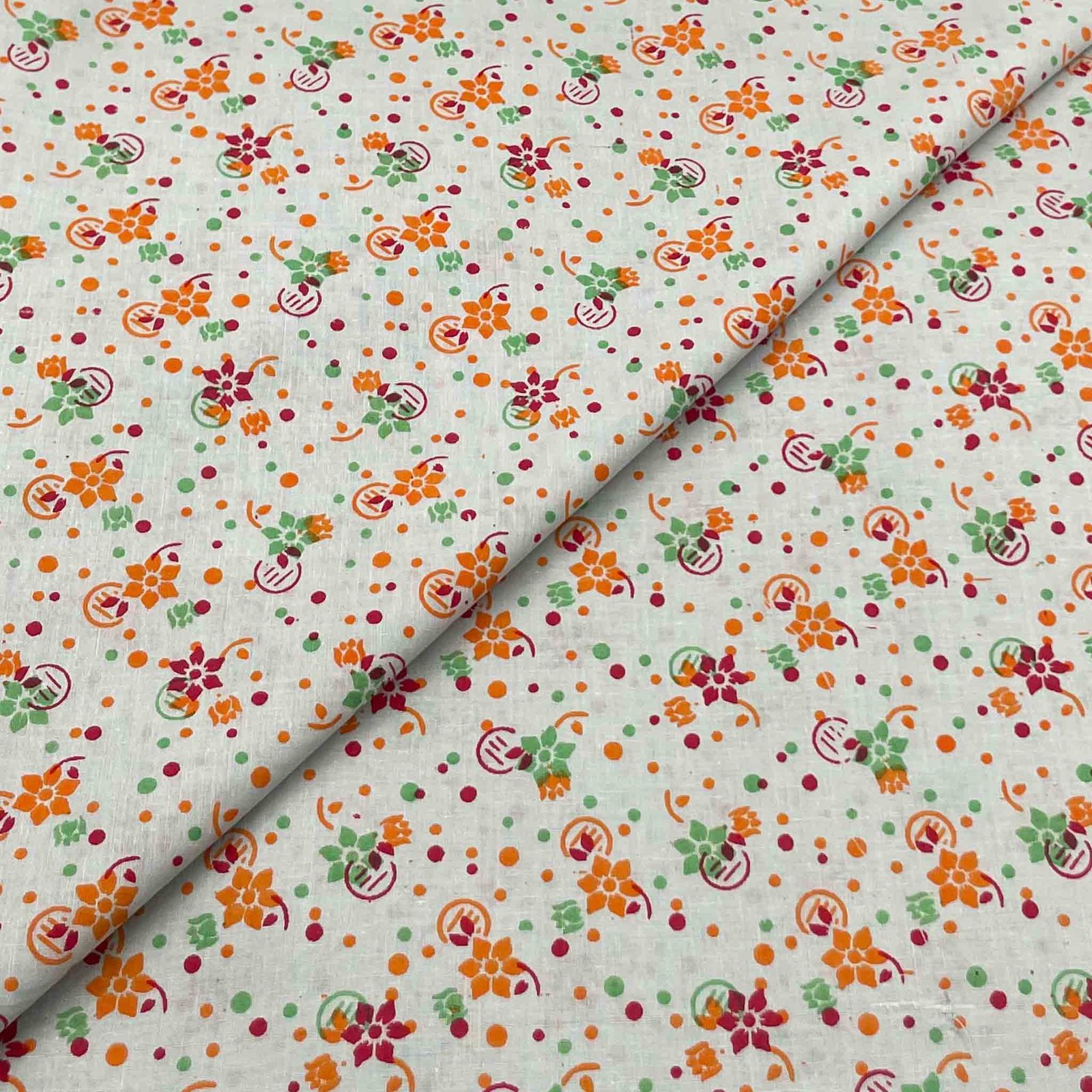 Cambric Cotton Block Print D25211