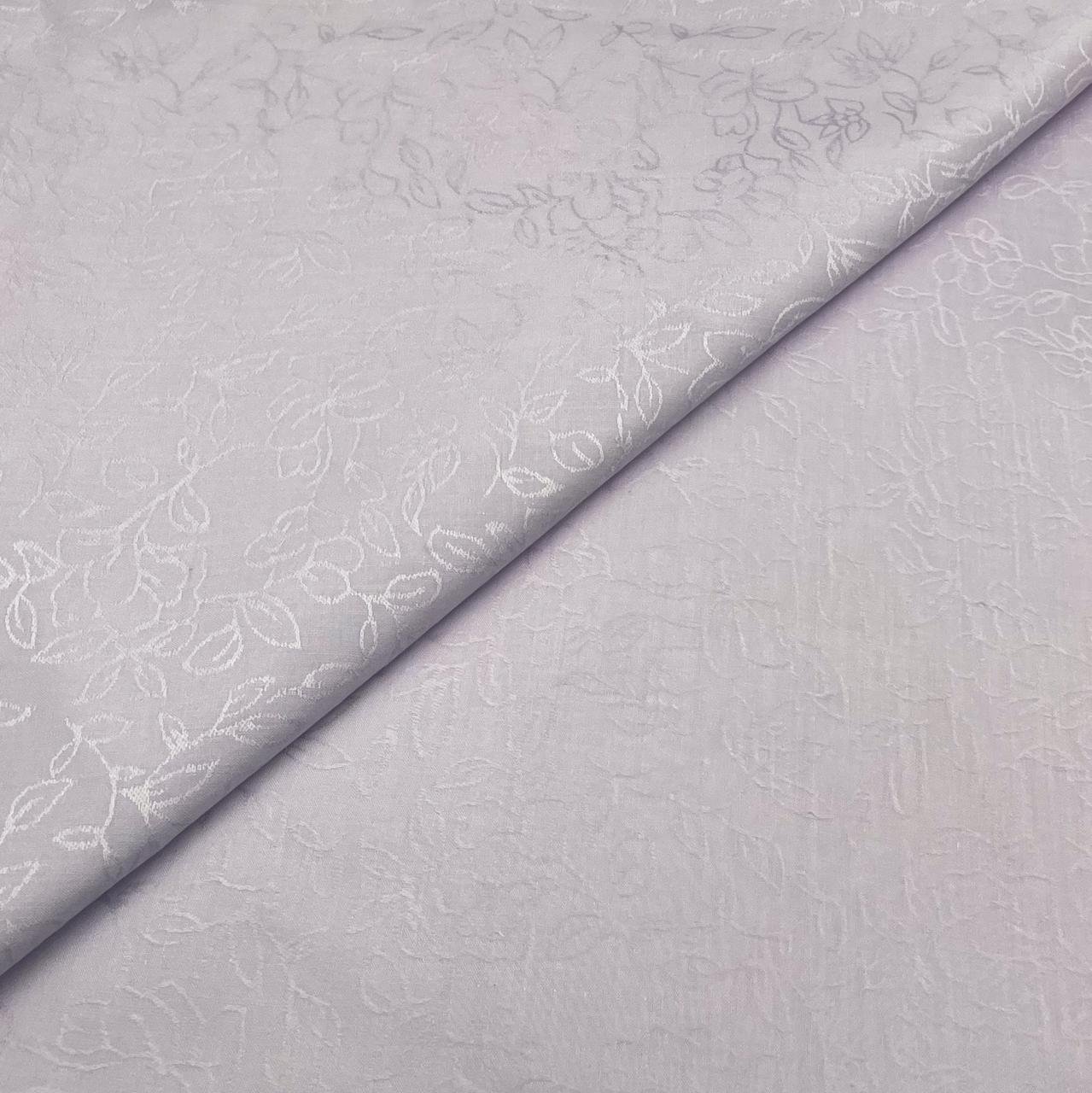 Floral Linen Pure White