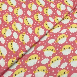 Jacquard Linen Wider Print D102