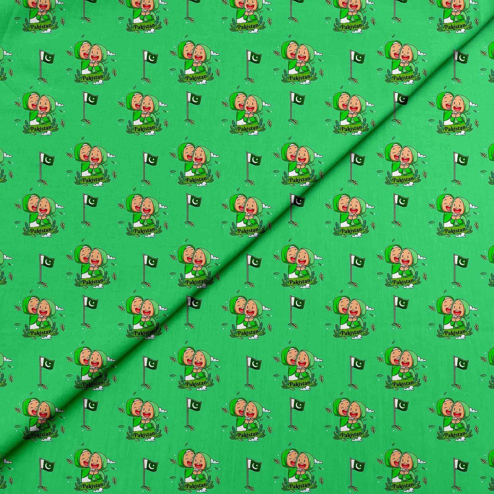 Lawn Digital Print D26151