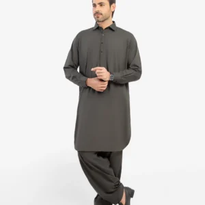 Men's Green Kurta Shalwar - EMTKS5-41195