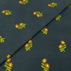 Peach Wool Embroidery D25D166