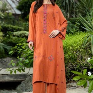 PRET EMBROIDERED KARANDI LAWN 3 PCS