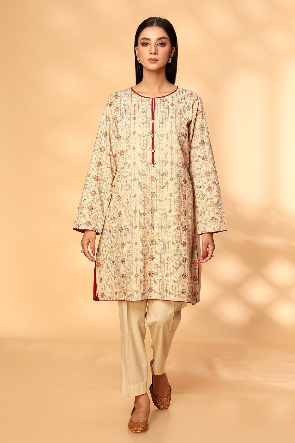 PRET EMBROIDERED LAWN 2 PCS