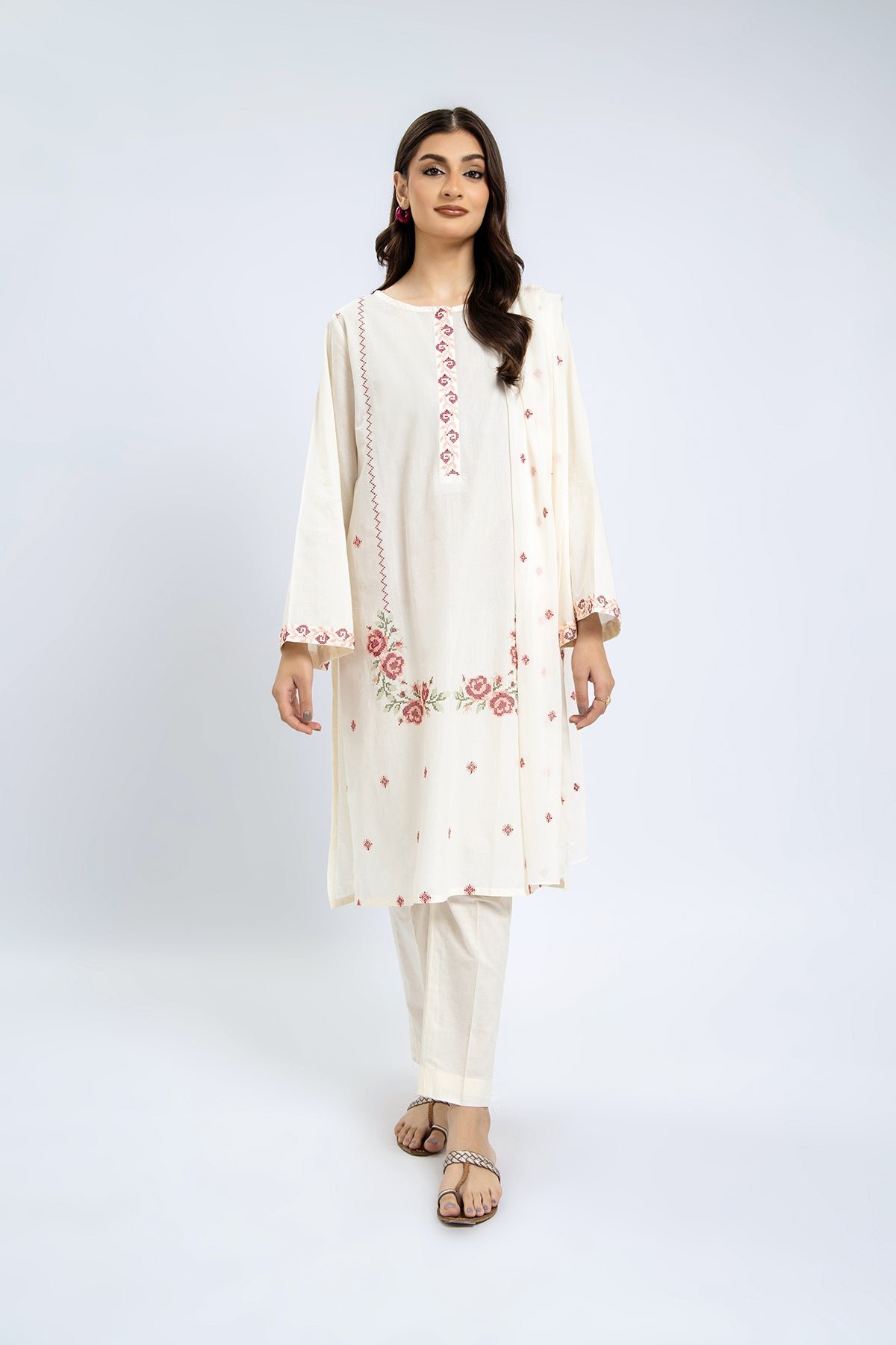 PRET EMBROIDERED LAWN 3 PCS