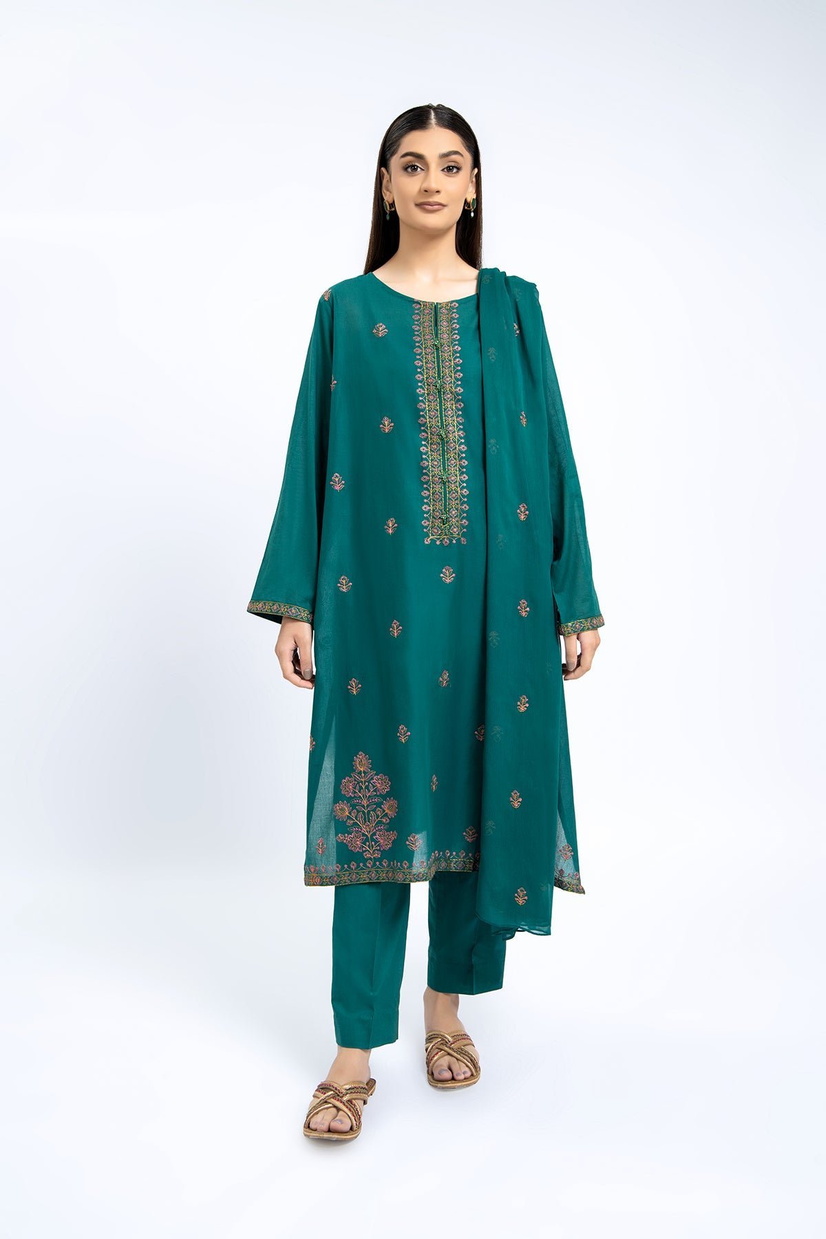 PRET EMBROIDERED LAWN 3 PCS