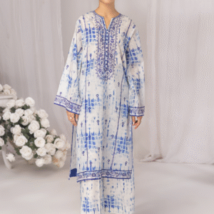 PRET PRINTED & EMBROIDERED LAWN 2 PCS