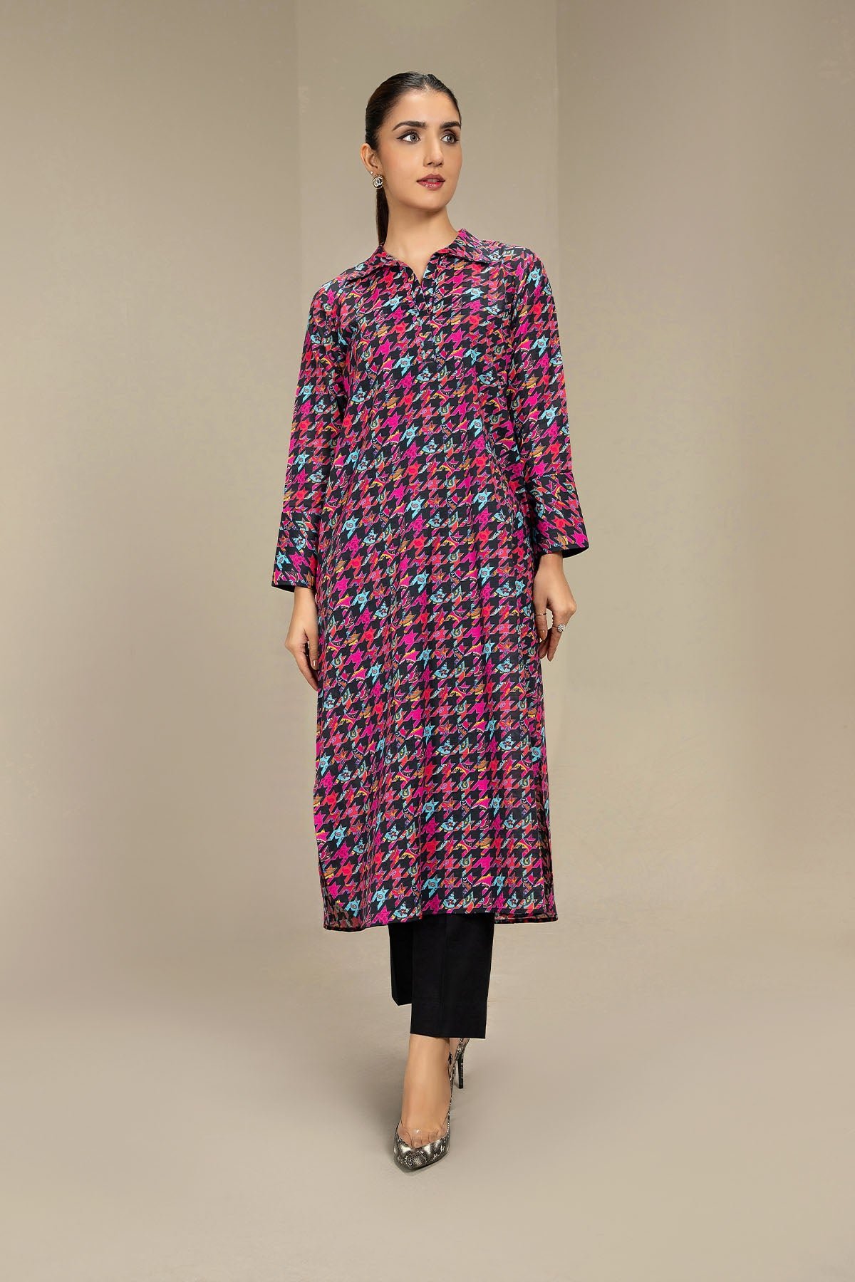 PRET PRINTED KHADDAR 2 PCS