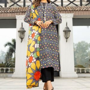 PRET PRINTED LAWN 2 PCS