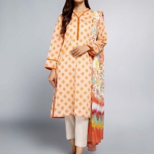 PRET PRINTED LAWN 2 PCS