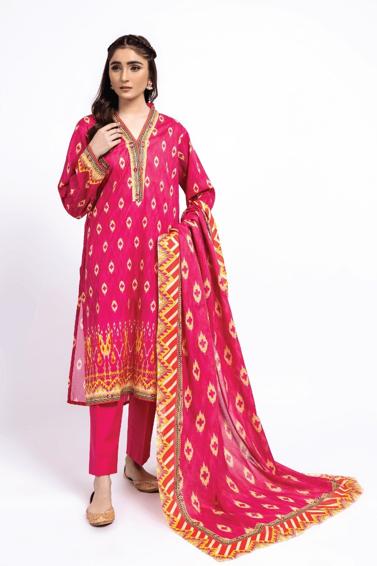 PRET PRINTED LAWN 3 PCS