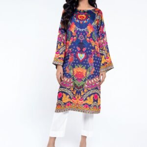 PRET PRINTED SHAMOZ SILK 1 PCS