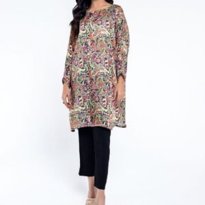 PRET PRINTED SHAMOZ SILK 1 PCS