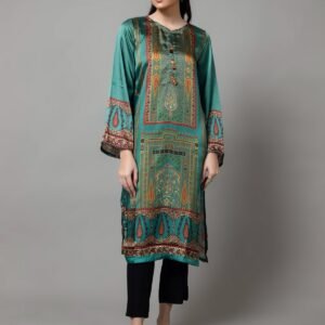 PRET PRINTED SHAMOZ SILK 1 PCS