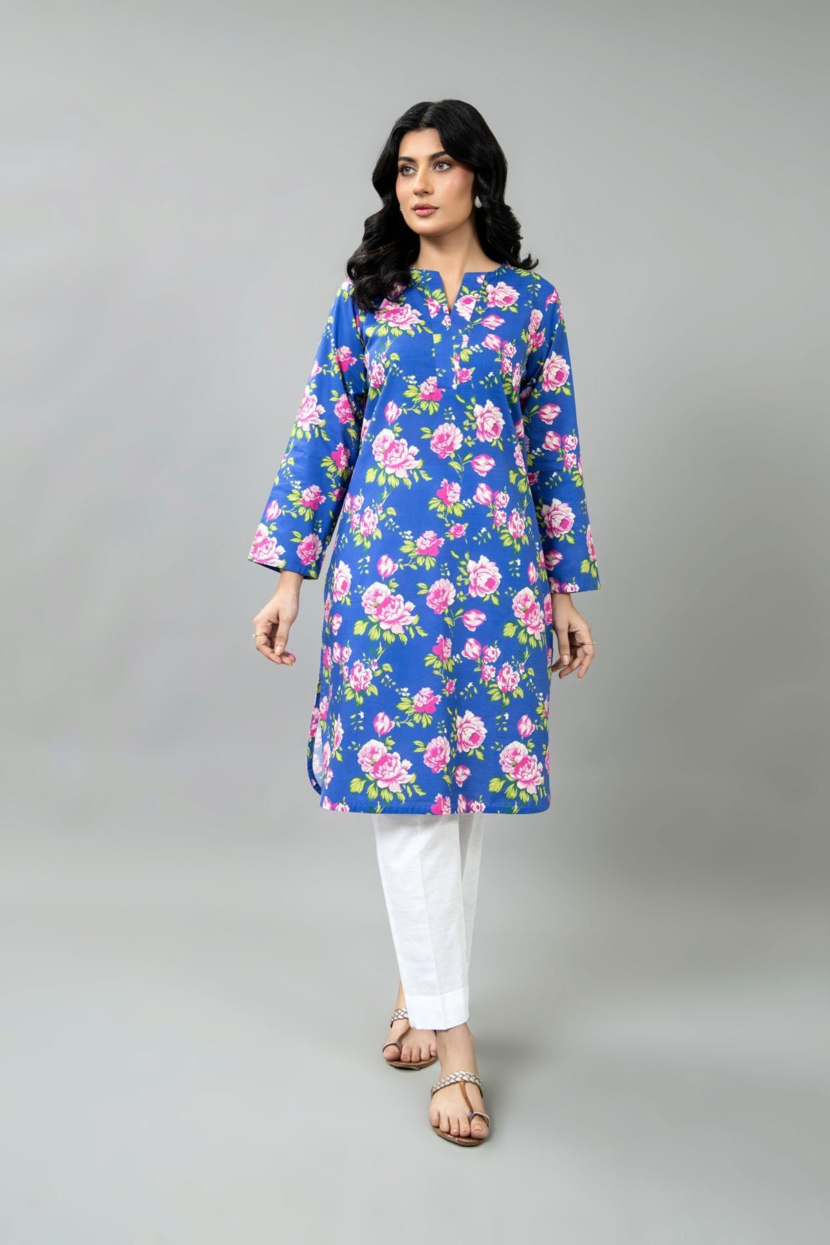 PRET PRINTED SLUB KHADDAR 1 PCS