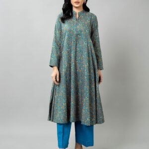 PRET PRINTED SLUB KHADDAR 2 PCS