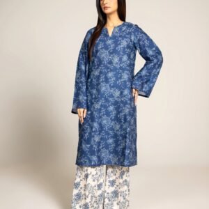 PRET PRINTED SLUB KHADDAR 2 PCS
