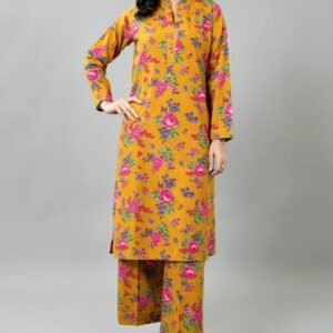 PRET PRINTED SLUB KHADDAR 2 PCS