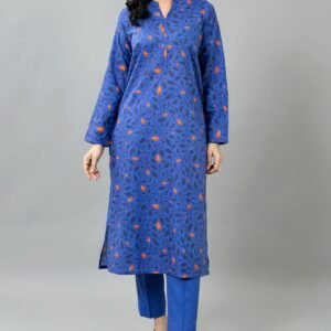 PRET PRINTED SLUB KHADDAR 2 PCS