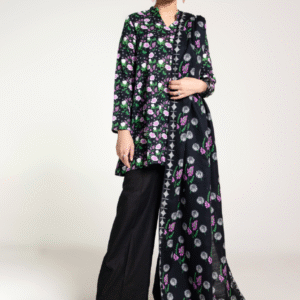 PRET PRINTED SLUB KHADDAR 3 PCS