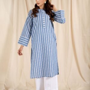 PRET YARN DYED COTTON LAWN 1 PCS