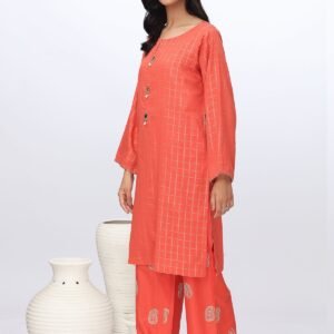 PRINTED COTTON JACQUARD 2 PCS