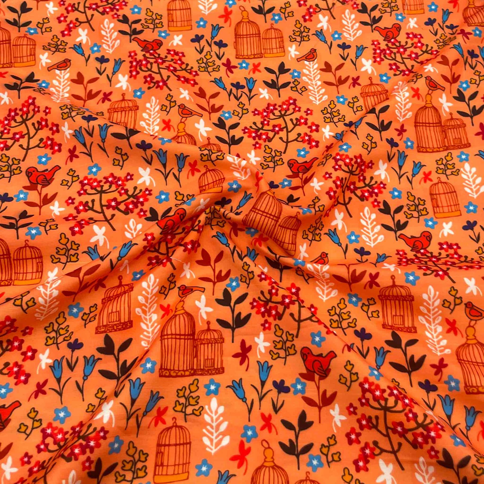 Raw Silk Print D25D112