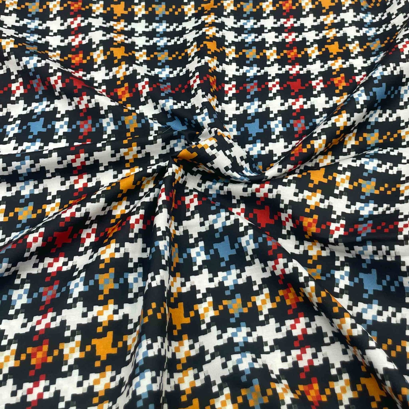 Raw Silk Print D25D118