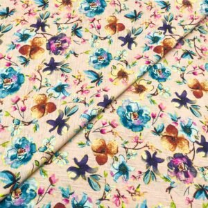 Self Winter Cambric Digital Wider Print D142