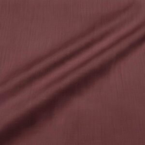 Stripe Viscose Silk Dark Brown